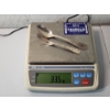 Image 7 : Sterling Silver: Steiff "Rose" Lemon Fork & Decorative Collectible Spoon TW: 33.5g