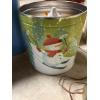 Image 4 : *Pick Up At Mantua Home-No Shipping Available* Blue Storage Tote with Miscellaneous Items - Ceramic 