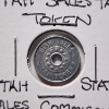 Image 9 : Eight Assorted State Tax Tokens Including Kansas, Illinois, Arizona, Washington Missouri & Utah!