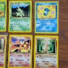Image 2 : Six Assorted Vintage 1st Edition Pokemon Trading Cards 