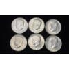 Image 1 : (6) 1965 40% Silver Kennedy Half Dollars - Face Value: $3.00