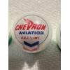 Image 3 : 3 Vintage Gas & Oil Advertising One Inch Shooter Marbles - Marathon, Chevron & Gulf - Mint Condition