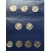 Image 6 : 17 Pc Set In Collectors Book - Susan B Anthony Dollars - All Uncirculated