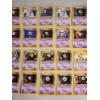 Image 3 : 27 Asstd. Vintage Unown Pokemon Trading Cards - THE LETTER POKEMON - Many Different Letters Featured