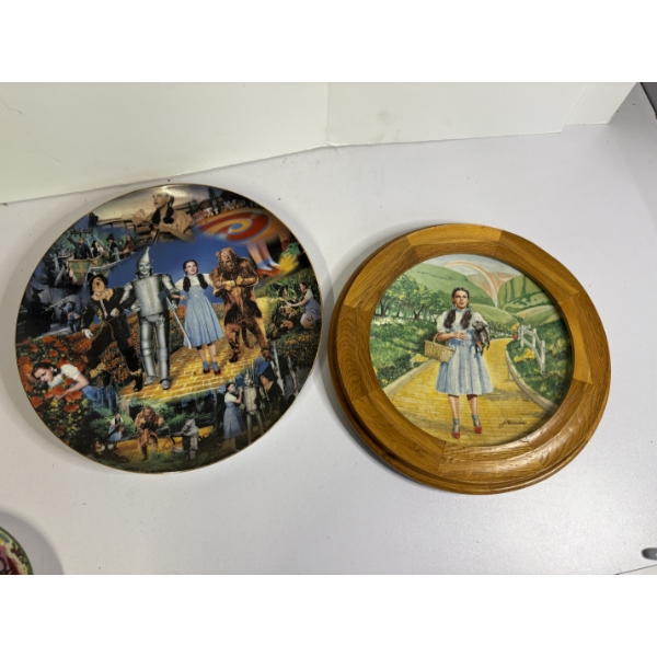 Wizard of Oz Plates - Knowles 1854 American Fine China - "Follow the Yellow Brick Road" 