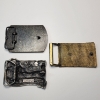 Image 2 : Three Metal Belt Buckles: Horse Portrait, Ohio Theme, Eagle