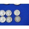 Image 6 : Assorted U.S. Silver Coins Including Franklin & Kennedy 1/2's, Barber Dime, Mercury Dimes FV: $3.40 
