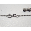 Image 4 : Gorgeous 14K White Gold 16" Necklace With Diamond Drop Pendant - TW: 2.7g