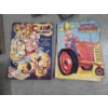 Image 6 : Vintage Toy Collection Including- 3 Swings With Chains, Play Doh Factory, Books & Sunspot Doll 