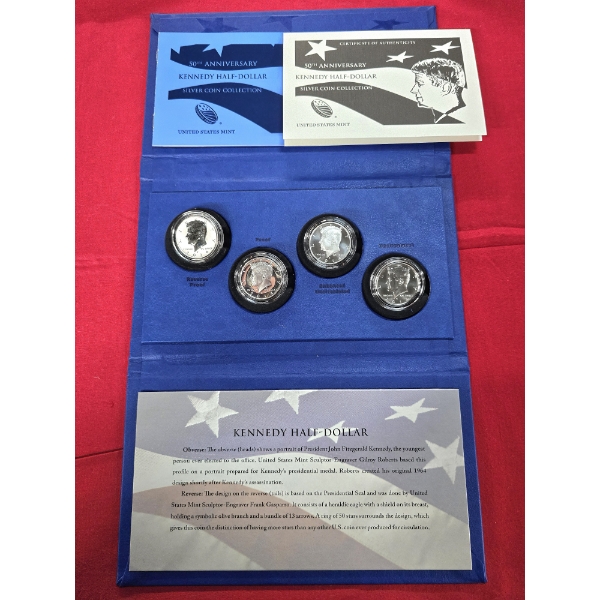 2014 U.S. Mint Kennedy Half-Dollar Silver Coin Collection