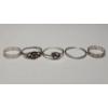 Image 2 : Collection of Assorted Sterling Silver Women's Rings - Total Weight: 6.0g