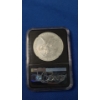 Image 3 : 2023-W NGC MS70 Burnished First Day Of Issue 1 oz .999 Fine Silver American Eagle - Signed