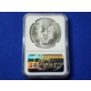 Image 3 : 1994 $1 American Siver Eagle 1 oz Fine Silver Graded by NGC MS 69