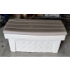 Image 2 : *Pick Up At Mantua Home-No Shipping Available* Like New Rugged 41''x20''x22'' Plastic Storage Bench,