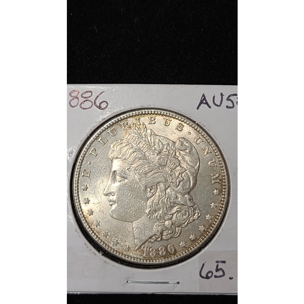 1886 90% Silver Morgan Dollar
