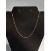 Image 1 : 14K Yellow Gold Chain 18" Necklace TW: 0.8g