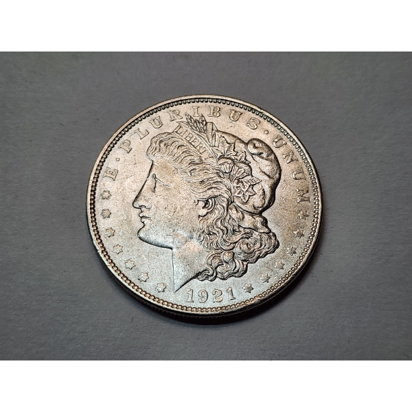 1921 Morgan Silver Dollar - 90% Silver - Excellent Condition