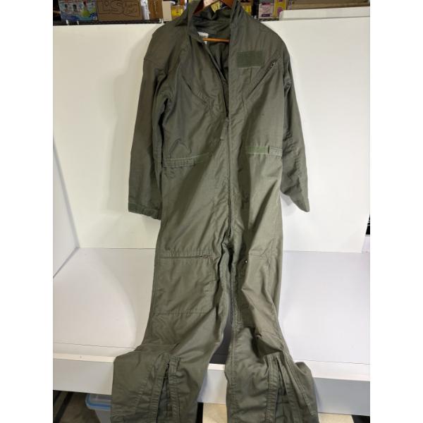 Military Flight Suit - Coveralls, Flyers, Fire Resistant - Sage Green - Size 42R 