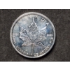 Image 1 : 1999 Silver .9999 Fine 1 Oz Canadian Maple Leaf Round 