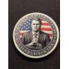 Image 1 : Charlie Kirk "A True Patriot" 1993-2025 Memorial Challenge Coin - Mint Condition