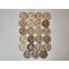 Image 1 : Assorted Years 90% Silver Quarters Including Washington and Standing Liberty Face Value $5.75