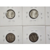 Image 6 : Six Assorted Better Dates 90% Silver Dimes ~ Various Dates & Conditions ~ Face Value $0.60 