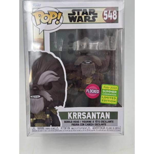 Star Wars 548 Flocked Krrsantan 2022 Limited Edition Funko Pop