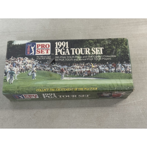 Brand New 1991 PGA Tour Set Collectible Cards - Brand New In The Sealed Box 