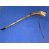 Image 6 : Vintage Music Instrument With Horn Bell And Leather Carrying Strap 25.5''