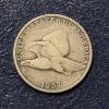 Image 1 : RARE 1857 Flying Eagle 1 Cent - See Pictures For Condition