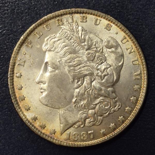 1887 P Morgan Silver Dollar - See Pics For Grade
