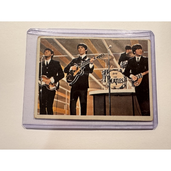 1964 Topps Beatles Card #48A Card In Protective Holder - Incredible Card