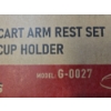 Image 2 : New in Box- Golf Cart Arm Rest With Cupholder Set