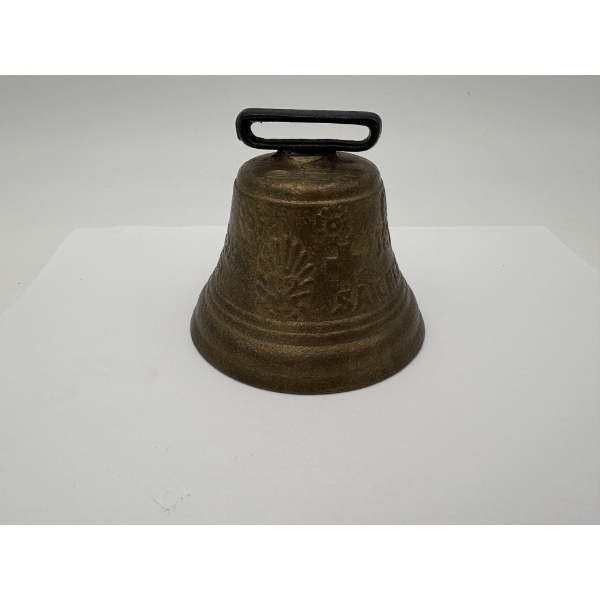 1800'S German Bell - 1878 Saignelegier Chiantel Foundeur Swiss brass cow bell with a Beautiful