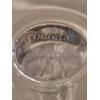 Image 3 : Pickup In Canton  Silver Rim Fostoria Elegant Goblets - 24 Pcs - 12 each 7 1/4" & 5 1/4" Gem Cond