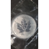 Image 2 :  2000 $5 1 Troy Ounce 99.99% Pure Silver Canadian Maple Leaf Coin Featuring Year Of The Dragon Privy