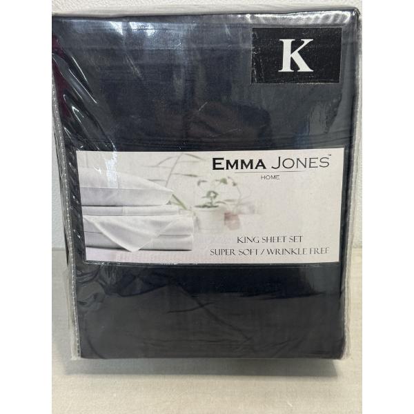 Emma Jones Home Brand King Size Sheet Set - Brand New In The Package 