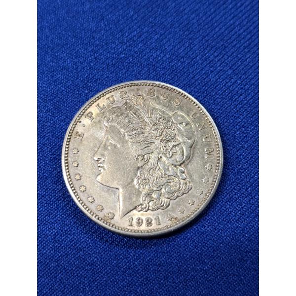 1921- D Morgan Silver Dollar - Some Toning, Beautiful Coin