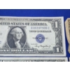Image 3 : x6 United States $1 Blue Seal Silver Certificates FV: $6.00