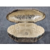Image 5 : BEAUTIFUL RARE Antique STERLING SILVER Filigree Trinket or Jewelry Box - Weighs 391 Grams 