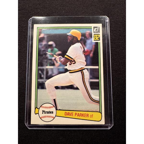 1982 Dave Parker Donruss Pittsburgh Pirates Baseball Card - Excellent Condition
