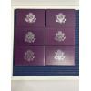 Image 11 : United States Mint Proof Sets (6 total)- Fv $5.46 - 1987 (2) - 1989 -1991 -1990 (2) - Kennedy