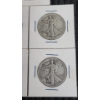 Image 4 : (5) Walking Liberty 90% Silver Half Dollars 1935,1936-S, 1941-D, 1941-S & 1942-D Face Value: $2.50