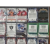 Image 7 : Large Lot of 28 Assorted Veteran Parallel Football Trading Cards- Near Mint  - Brady, Kelce & More! 