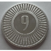 Image 3 : One Troy Oz 0.999 Fine Silver Radial Round- Manufactured by 9Fine Mint- Incredible Condition. 