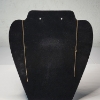 Image 1 : 10K Yellow Gold Broken Chain Necklace - TW: 2.3g