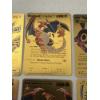 Image 4 : 6 - Pokemon Limited Edition Gold Plated Trading Cards - 2024 Gold Cards