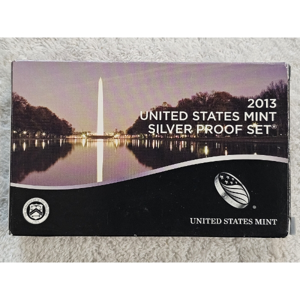2013 United States Mint Silver Proof Set
