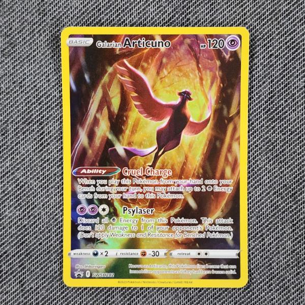 Galarian Articuno Black Star Promo SWSH282 Holo Rare Pokemon Trading Card