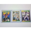 Image 1 : Three Jose Canseco Oakland Athletics '92 Topps & '89 Donruss Trading Cards in Protective Holders 
